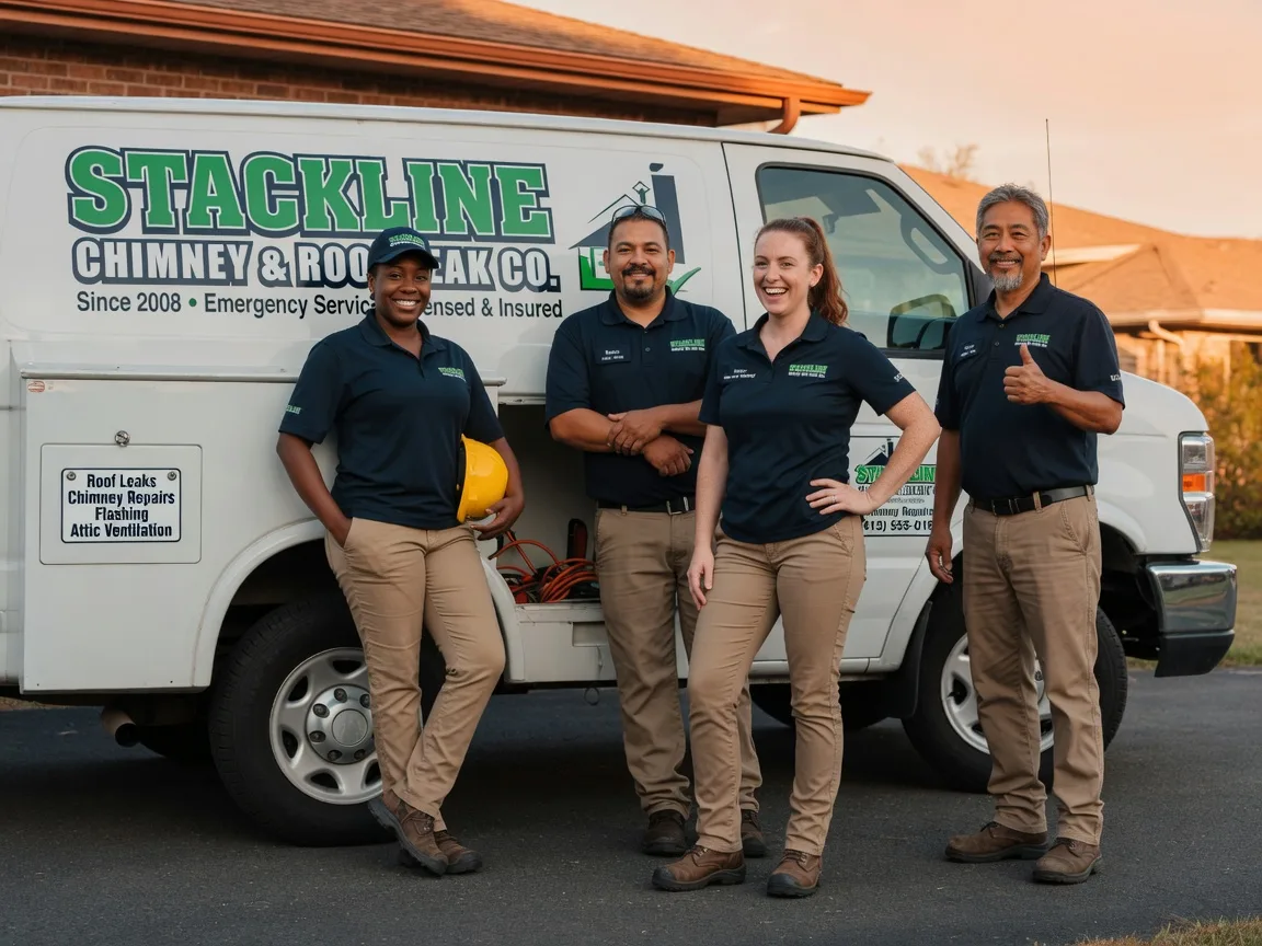 Chimney flashing repair company in Bogata, TX